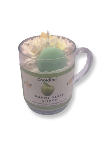 Bougie Mug Pomme verte Citron